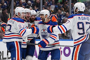 Oilers advance to Western Conference final with huge 3-2 win over Canucks