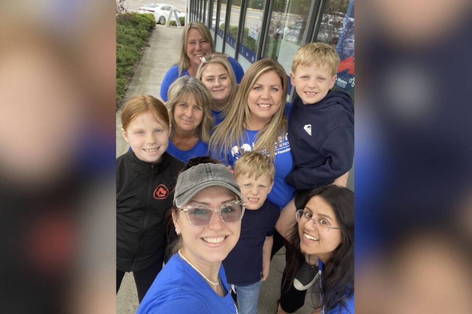 Kicking off the Vernon branch opening, Western Financial is walking in support of NONA Child Development Centre Thursday, May 23 followed by a fundraising barbecue at noon at 905-4400 32nd St. (Contributed) 