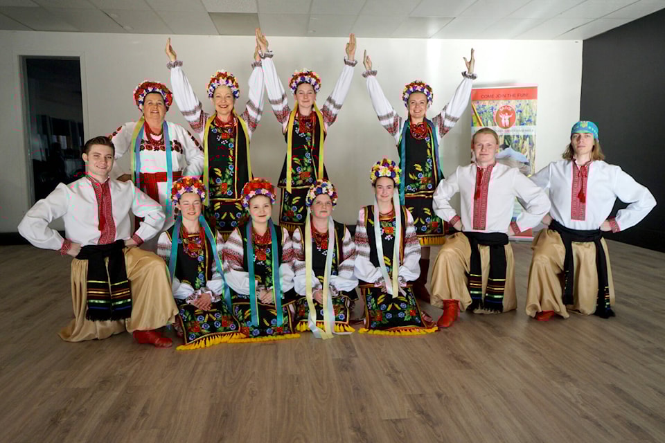 The Sadok Ukrainian Dance Ensemble presents Okanagan Ukrainian Festival May 26. (Contributed) 