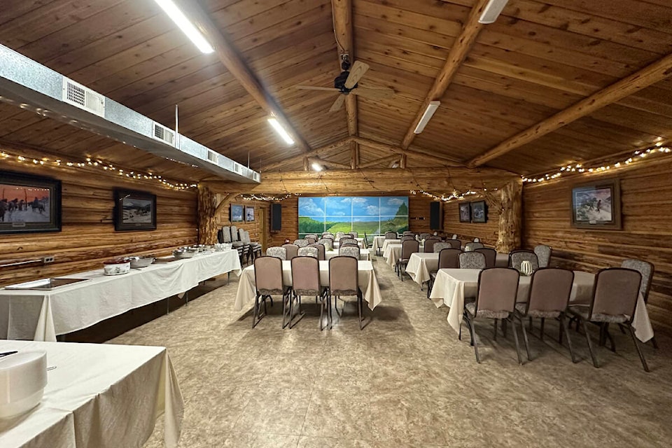 Nimpo Lake Community Hall. (Nancy Berry photo) 