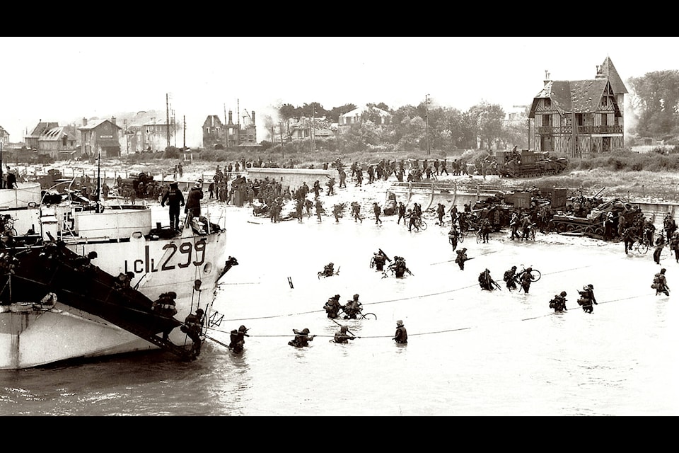 On D-Day, June 6, 1944, Allied troops landed on the beaches at Normandy. (Contributed) 
