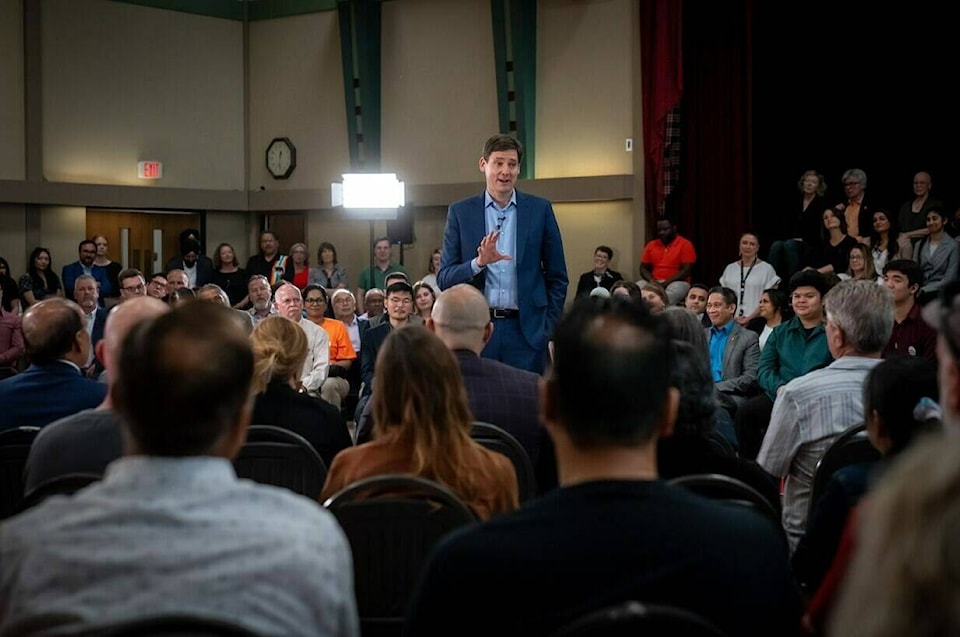 Eby’s baby countdown brings B.C. election campaigning forward