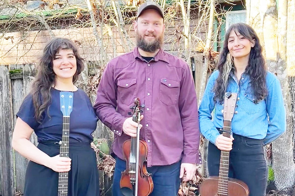 The Black Rabbit Rounders from Alberni Valley, who are among the best practitioners in Canada of Appalachian-style ‘old-time’ music, will be stringing together a fun filled day for students at Lake Cowichan on June 13 and at Palsson Elementary on June 14. (Courtesy of Cowichan Bluegrass Festival) 