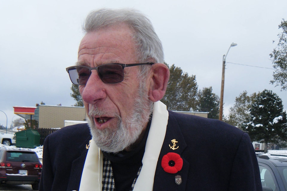 Dick Norris of Summerland participated in the 1944 Normandy landing on D-Day. (Contributed) 