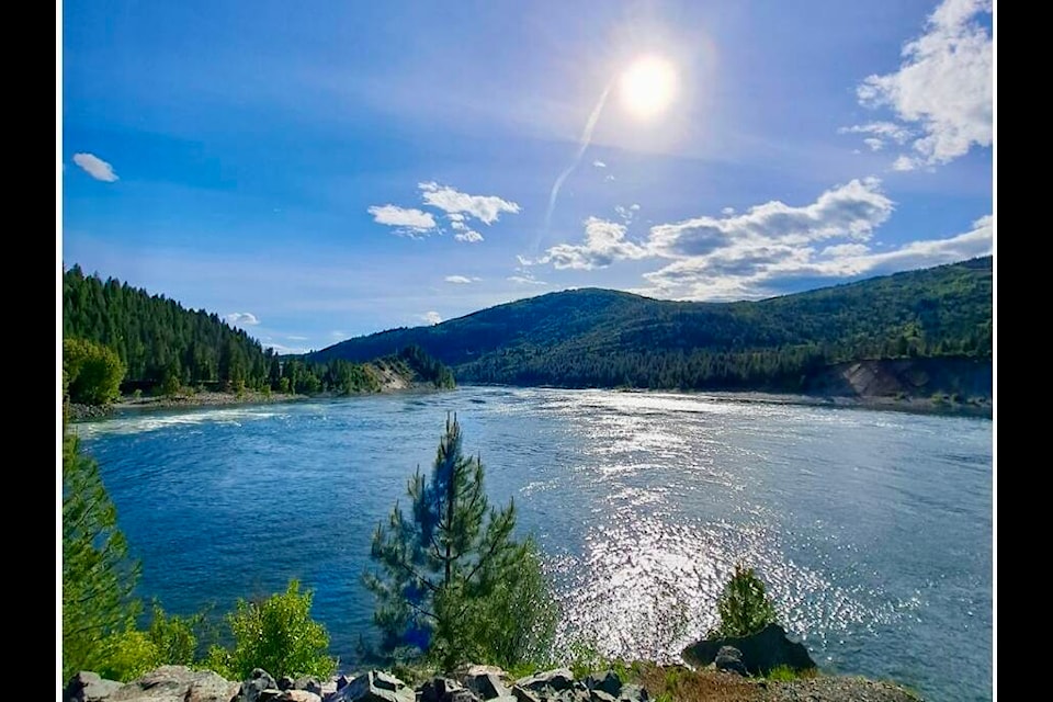 Victor Spatari shares this image of a warm and beautiful day at Waneta Dam, May 31. Photo: Victor Spatari 