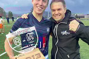 Fergus Hall is ready to lead Nanaimo United up the League1 BC table
