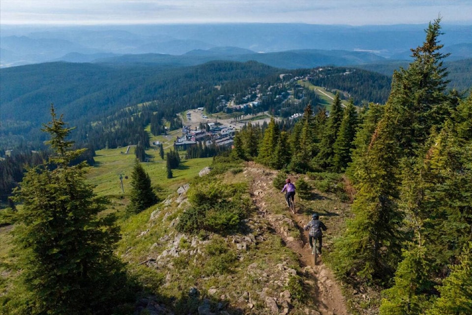 B.C. s SilverStar bike park Blasts Off with new trail build Vernon Morning Star
