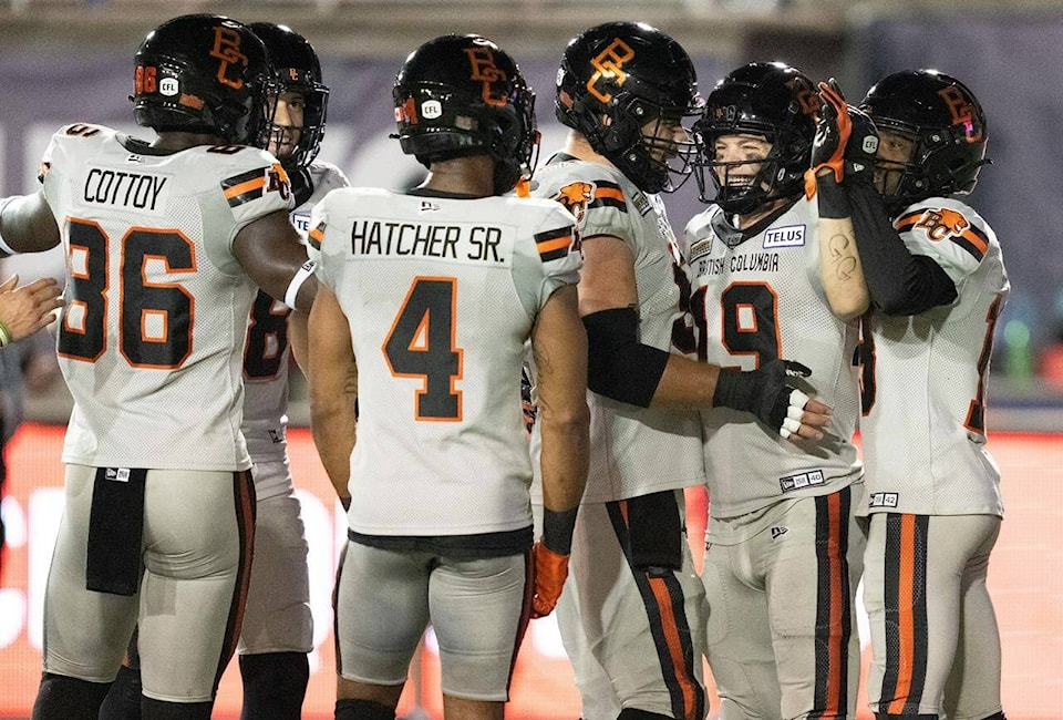 Versatile B.C. Lions offence key in push to extend win streak against Argos Peace Arch News