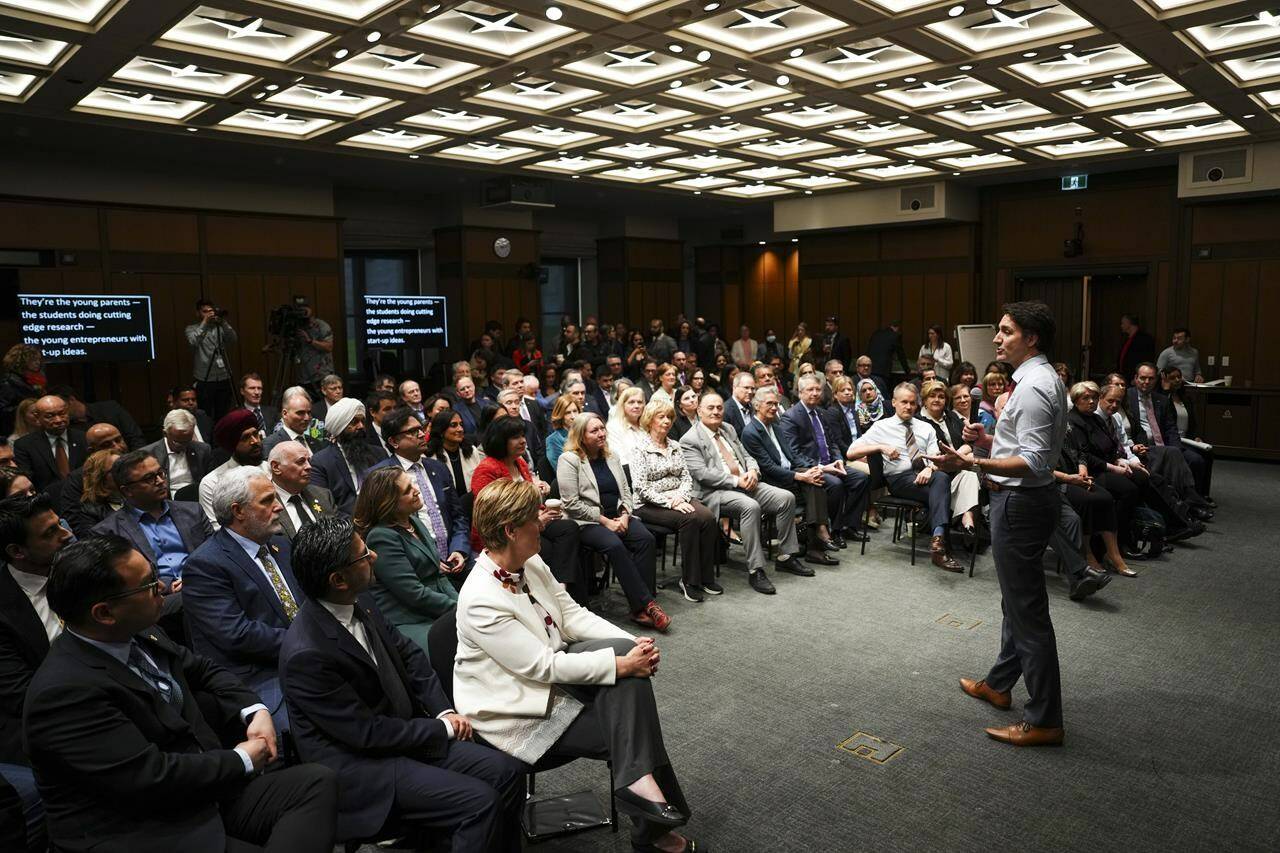 ‘Fatigue over Trudeau’: Liberals attempt show of unity after tense caucus meeting