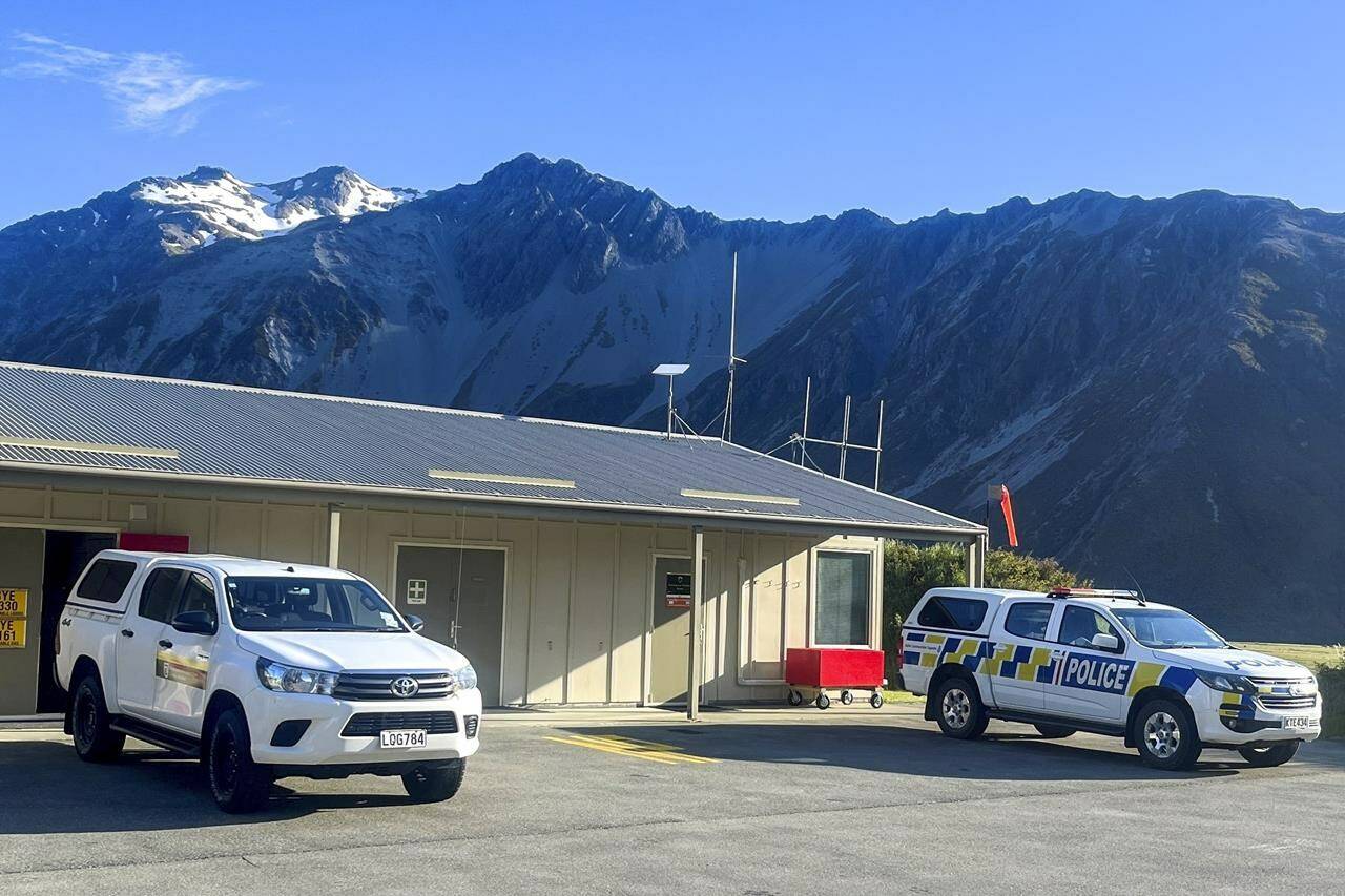 Canadian among trio of climbers presumed dead on New Zealand’s tallest peak