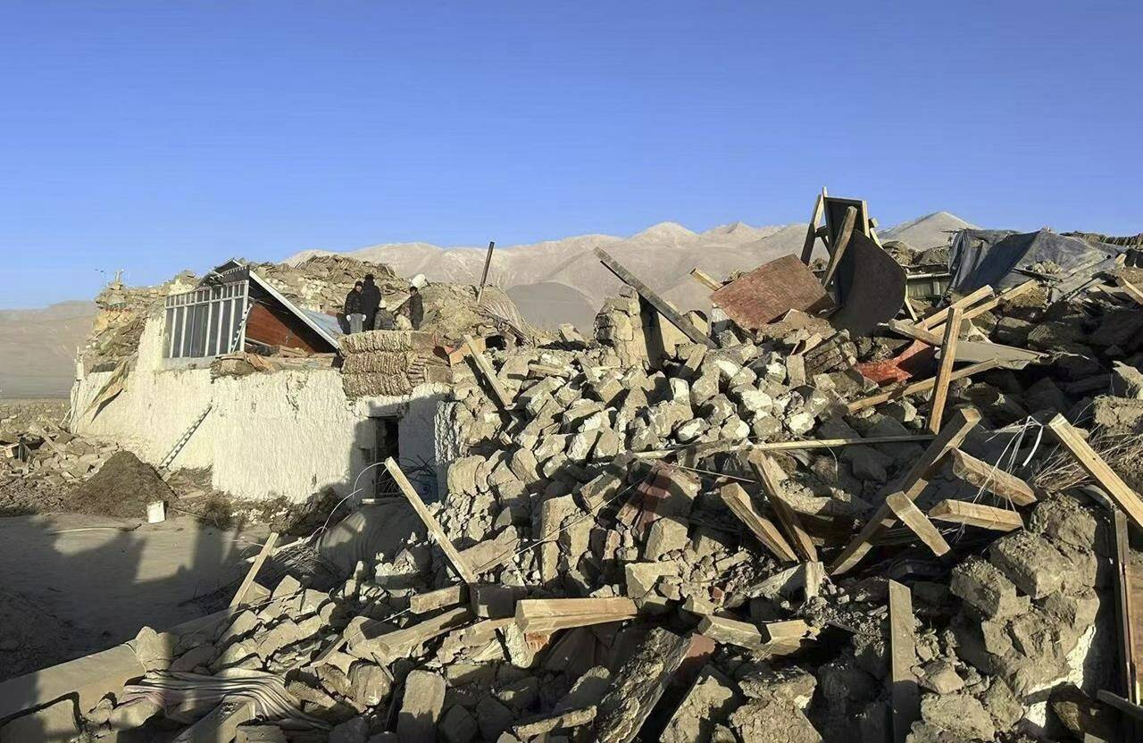 Earthquake rocks Tibet, killing at least 126 people, many others trapped