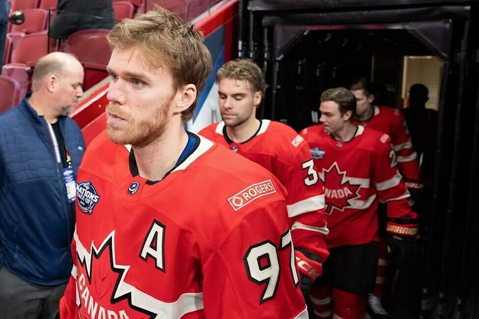 4 Nations 'coming out party' for Oilers' McDavid - Ponoka News