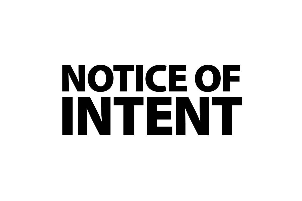 Notice of Intent: Liquor Control and Licensing Act Application for a Lounge Endorsement
