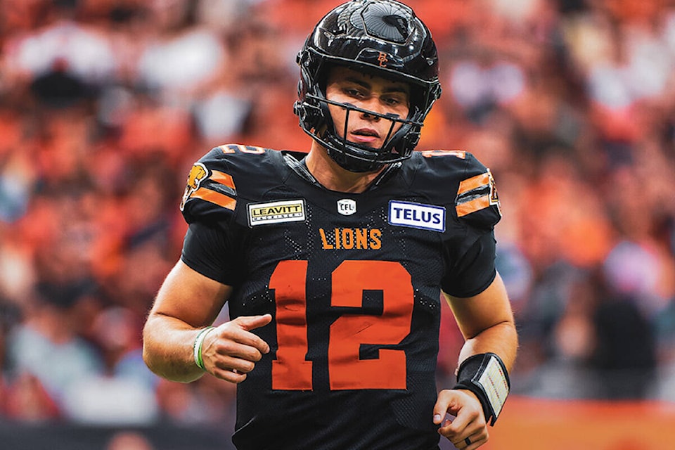 B.C. Lions quarterback Nathan Rourke led his team to a 31-14 win over the Edmonton Eskimos in the 2025 CFL season opener for both teams Saturday, June 7 at B.C. Place. (https://x.com/BCLions) 
