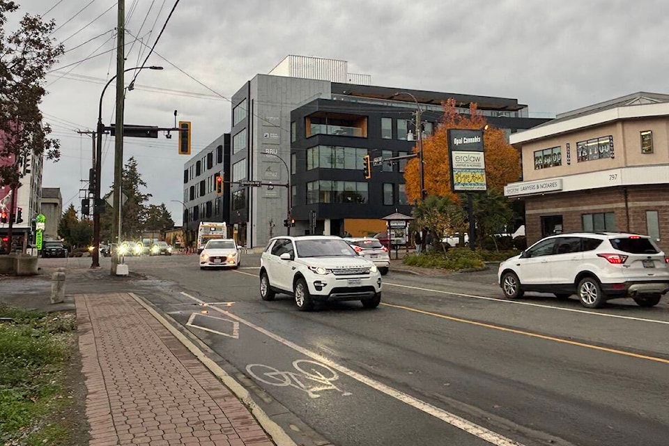 Naked man running on Langford road stops traffic, detained by police