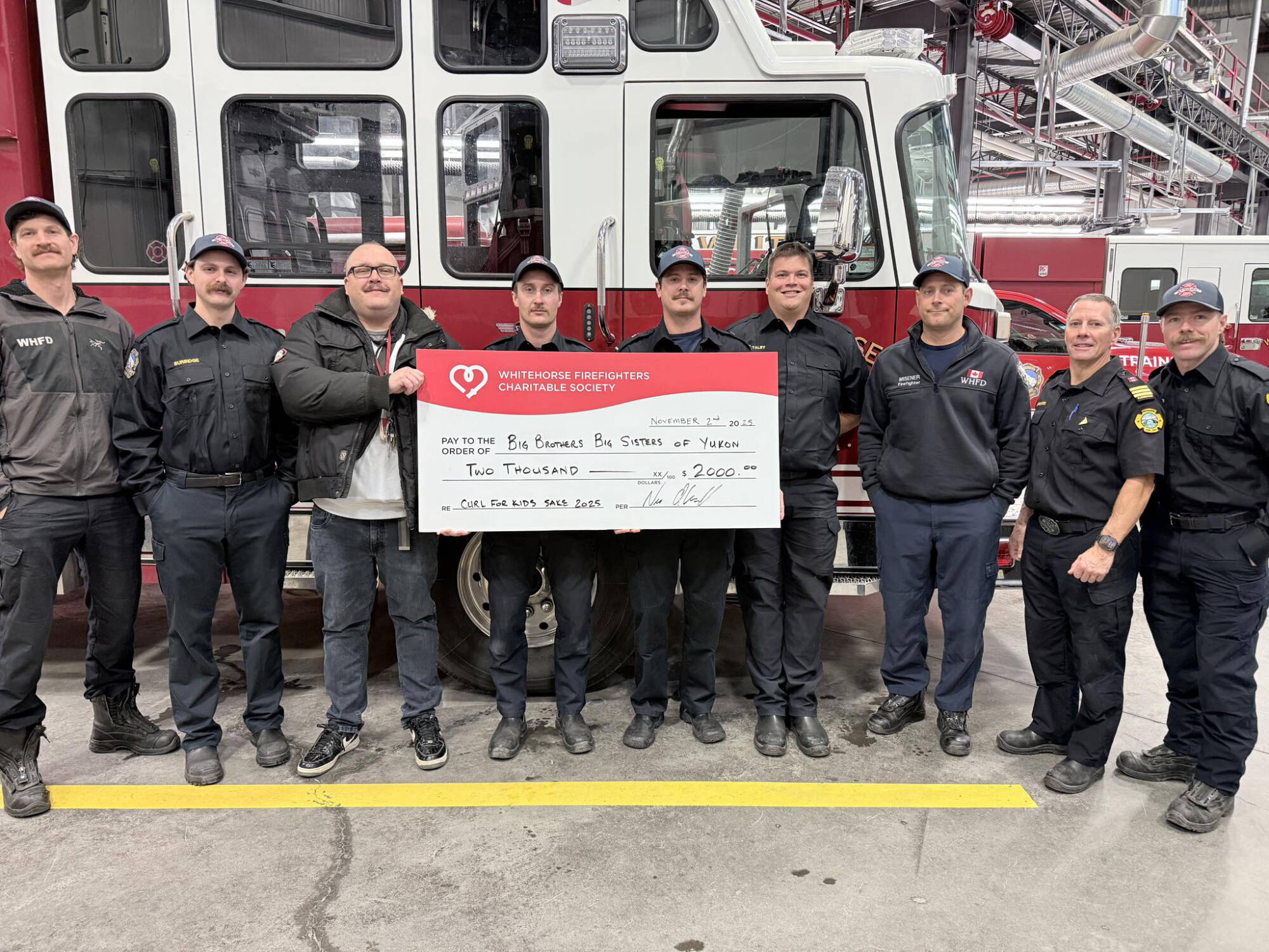 Yukon youth mentorship charity receives donations to support Curl for Kids fundraiser