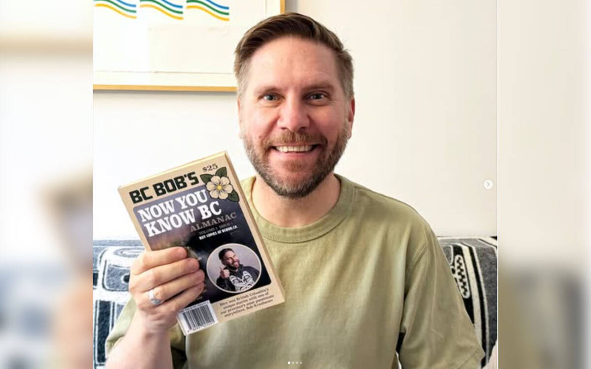 Now you know, Vernon man publishing B.C. almanac