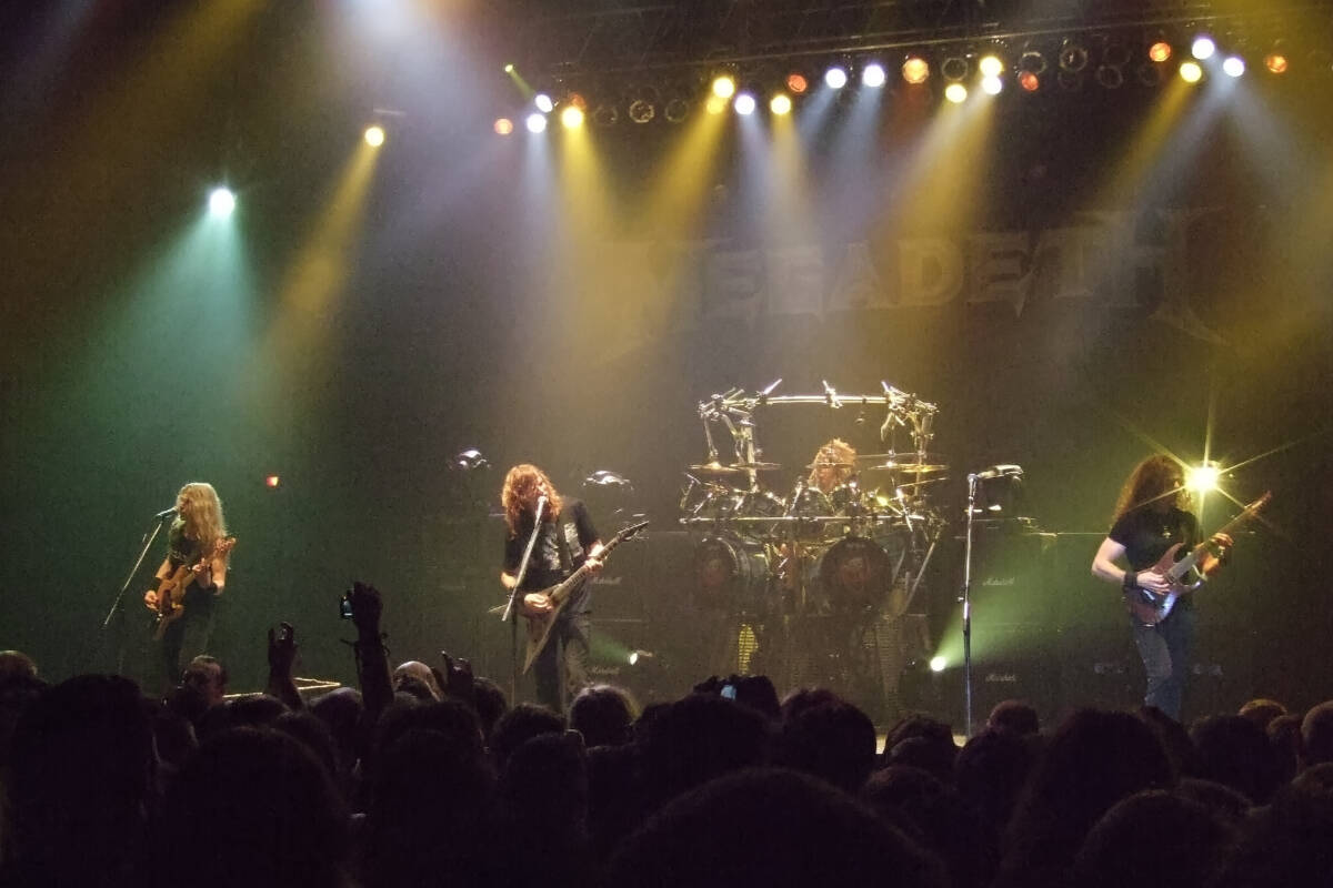 Metal legends Megadeth bring relentless rock to B.C. for last time