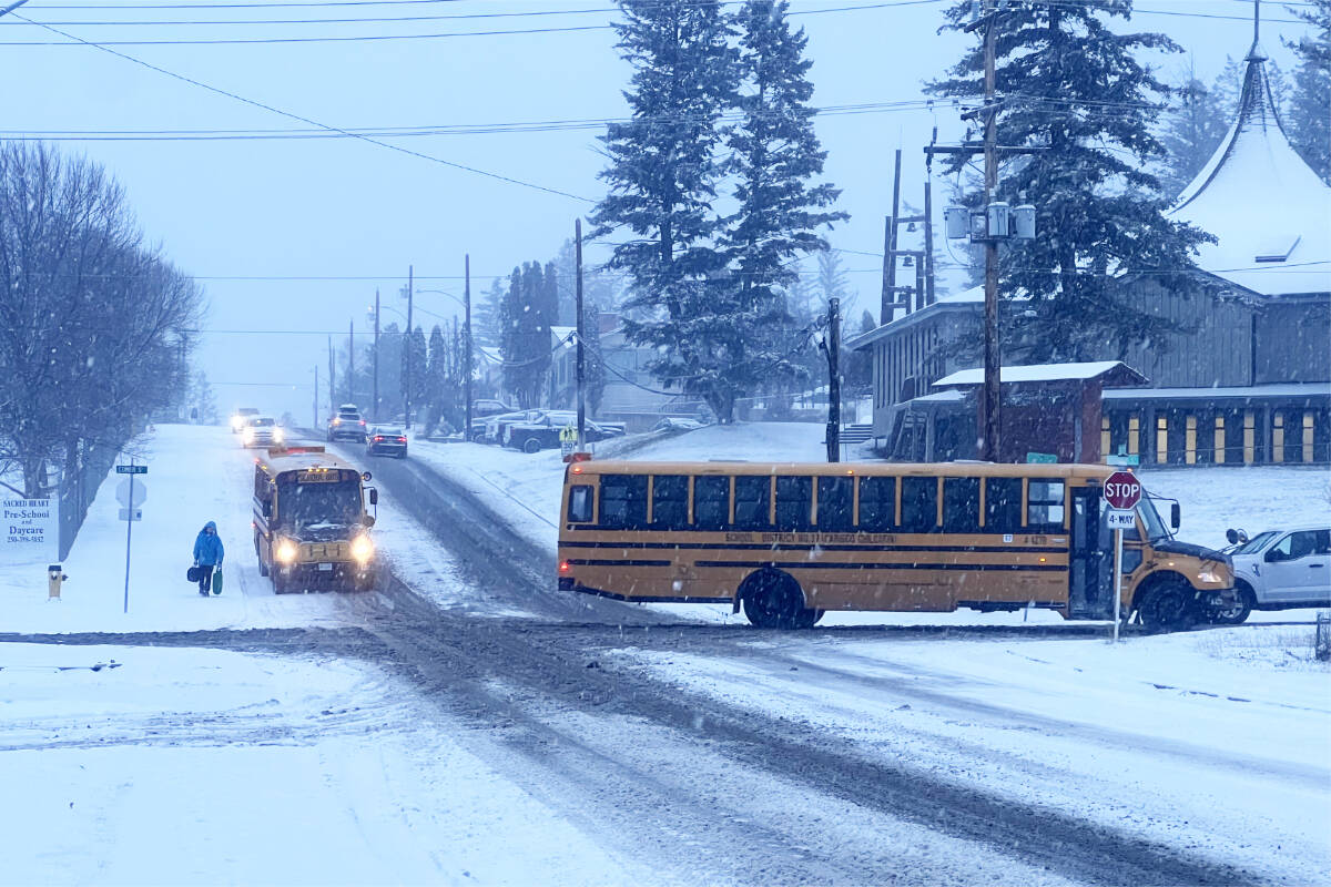 School buses cancelled, road warnings up as freezing rain hits Cariboo Chilcotin