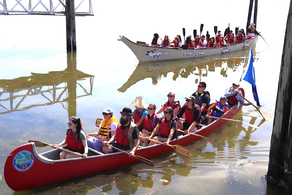 Royal Roads University held an event for National Indigenous Peoples Day. 