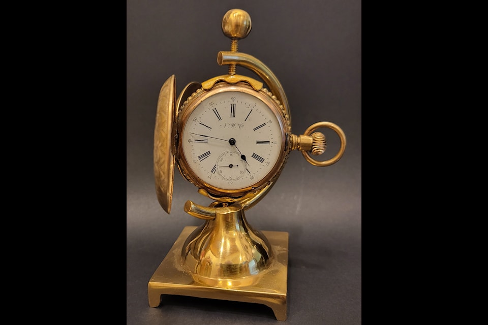 John Allison's watch, while beautiful, is just gold plated and has little monetary value 
