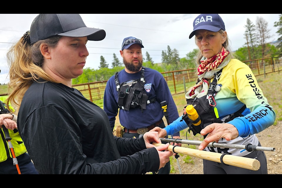 Princeton Ground Search and Rescue hosted track aware and tracker training sessions from teams from across B.C.