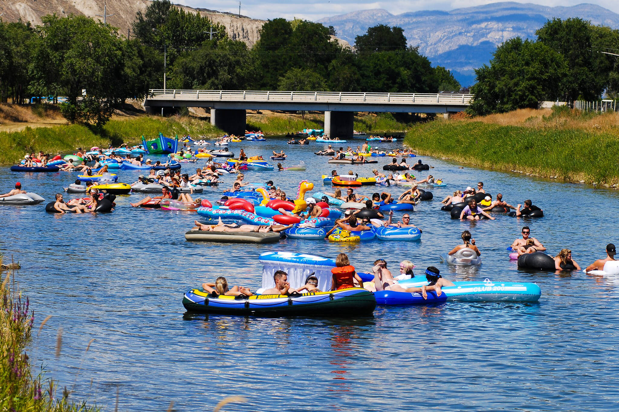 Float the channel. (File photo)