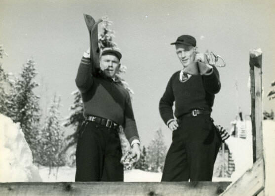 Gunnar and Hans Gunnarsen. (Contributed by the Revelstoke Museum and Archives)