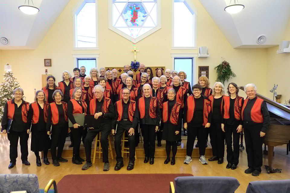 The Sooke Community choir presents A Season to Celebrate on Dec. 13 and 14 at Holy Trinity Anglican Church. (Sooke Community Choir/Contributed)