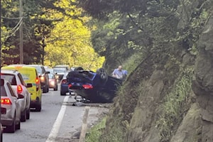 UPDATE: Sooke Road reopens after 'serious' multi-vehicle collision