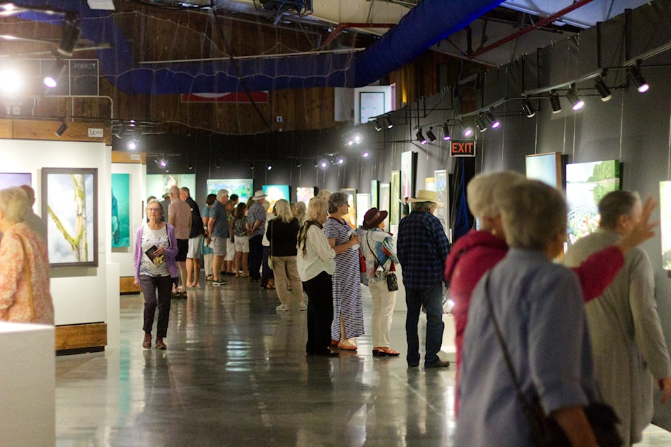 The Sooke Fine Arts Show gets underway for its 39th year.