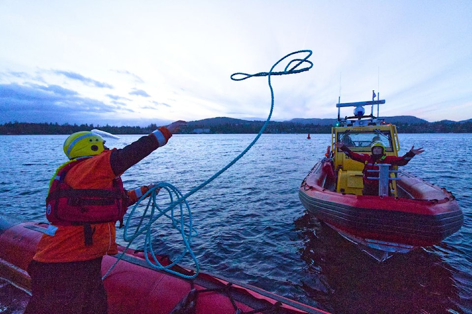 RCMSAR crews practice towing to prepare for some of their most frequent calls.