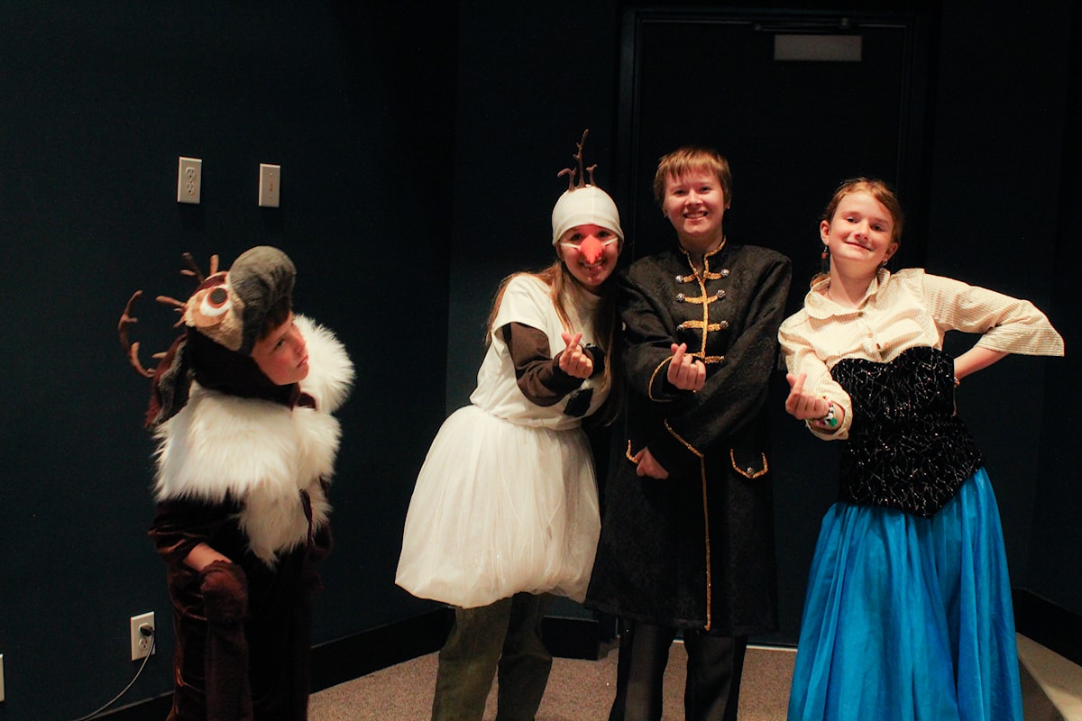 Youth from Sooke academy heat up the stage in the musical Frozen Jr.