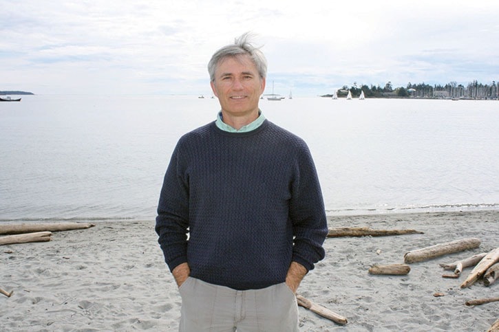 Travis Paterson/News staff Tom Okey, marine ecologist.