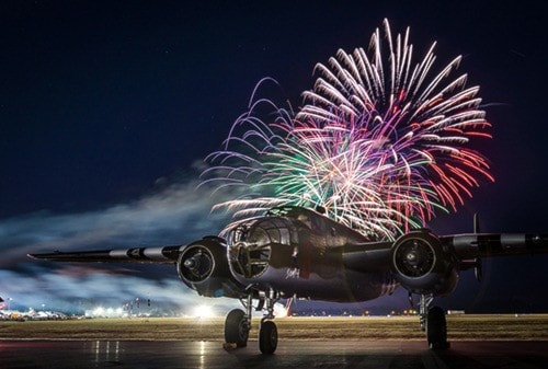 79379abbotsfordB-25MitchellBomber-Grumpy-Fireworks_AbbotsfordAirShow_Haslett_Agassiz