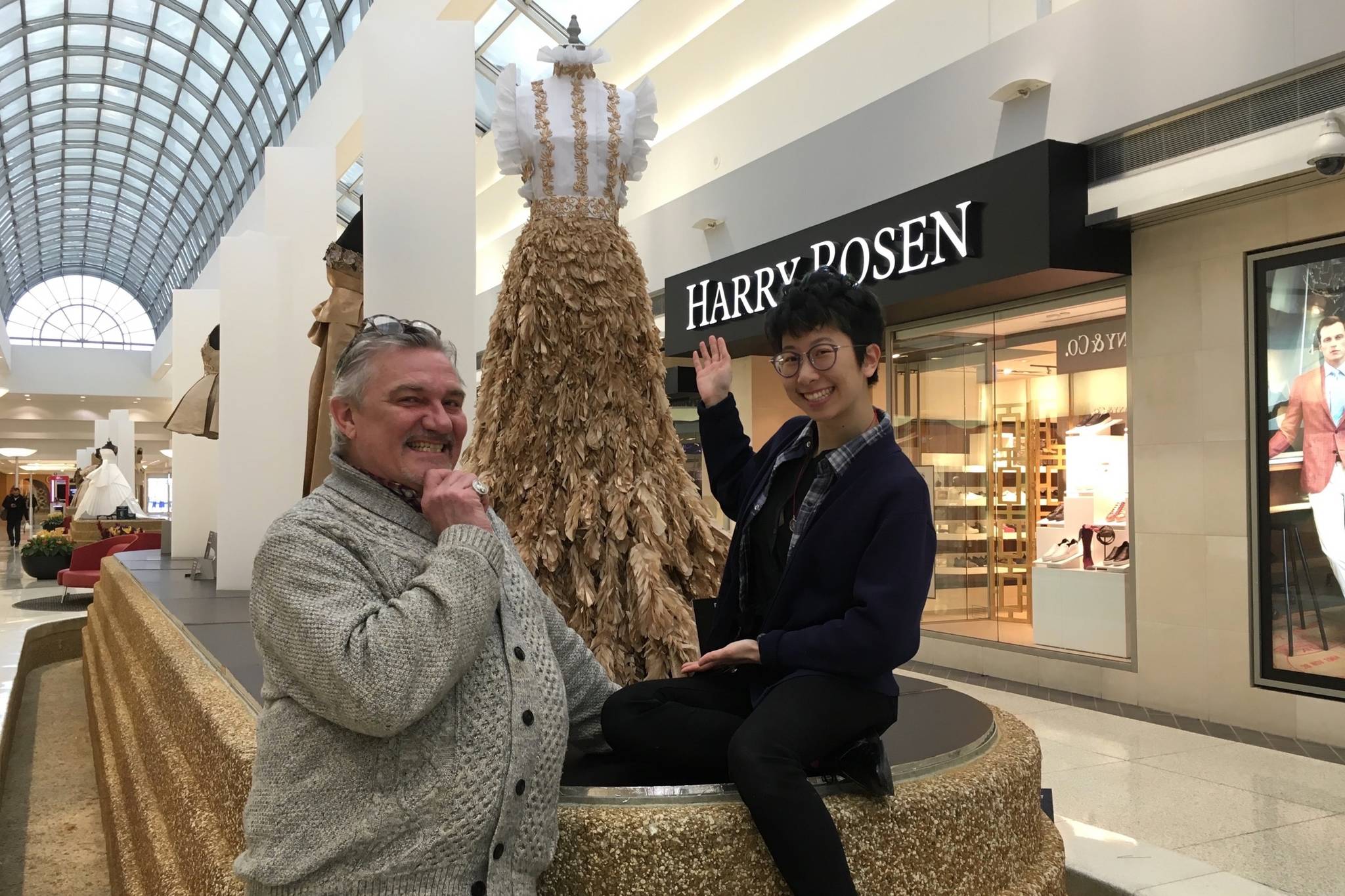 PHOTOS: Students exhibit stunning paper couture dresses