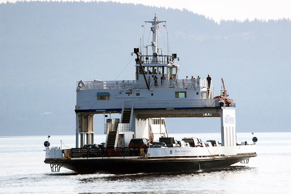 THE SQUIRE OF SOMERTON＊TRANSVERBERATIONS Howe Sound Queen sailing toward retirement - Sooke News Mirror