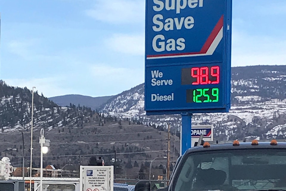 Cheapest in B.C. Penticton gas prices dip below 1 per litre Sooke News Mirror