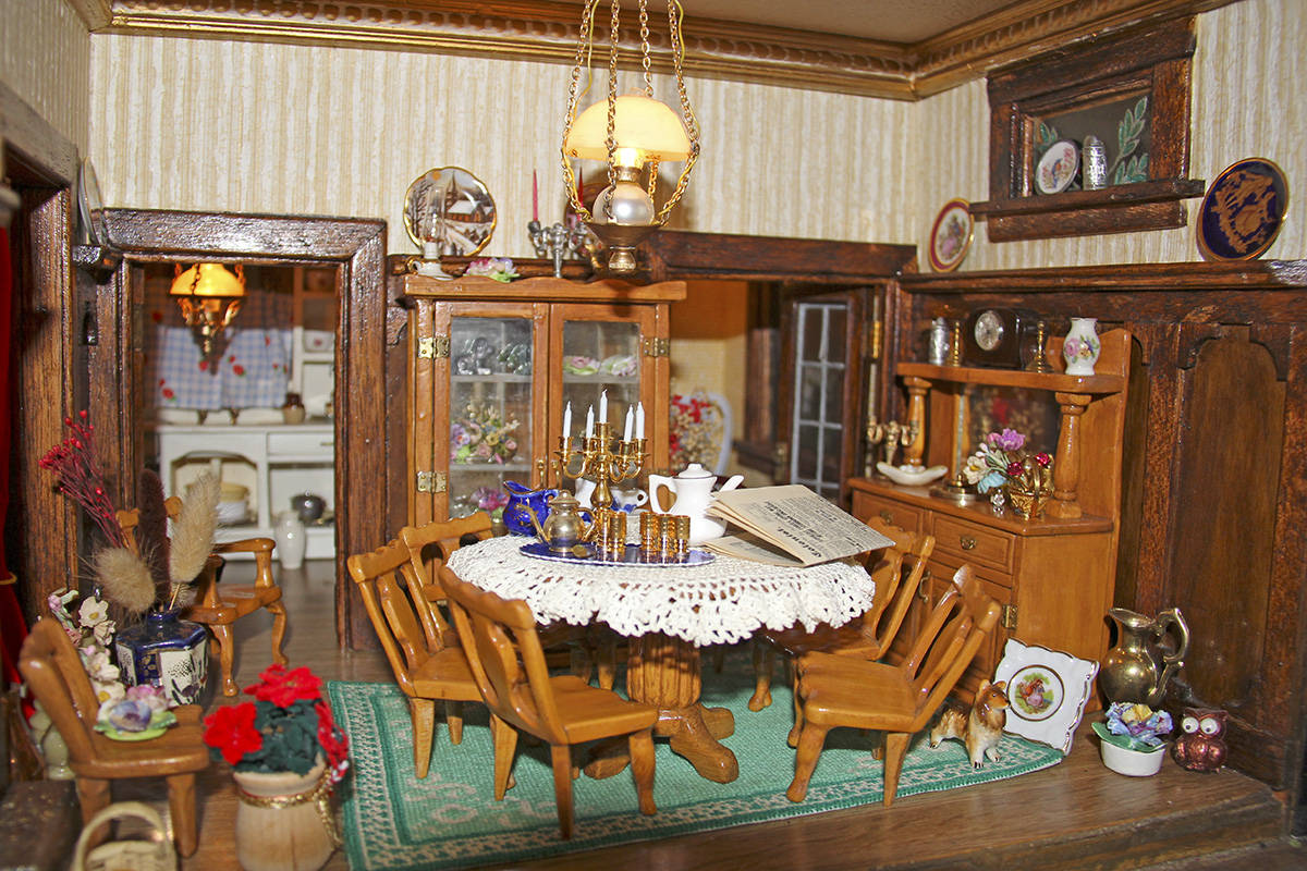 Esquimalt woman passing on heirloom craft dollhouse to Miniature