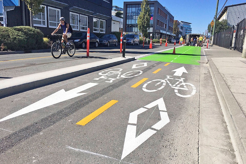 New revisions to James Bay bike lanes open for feedback Sooke
