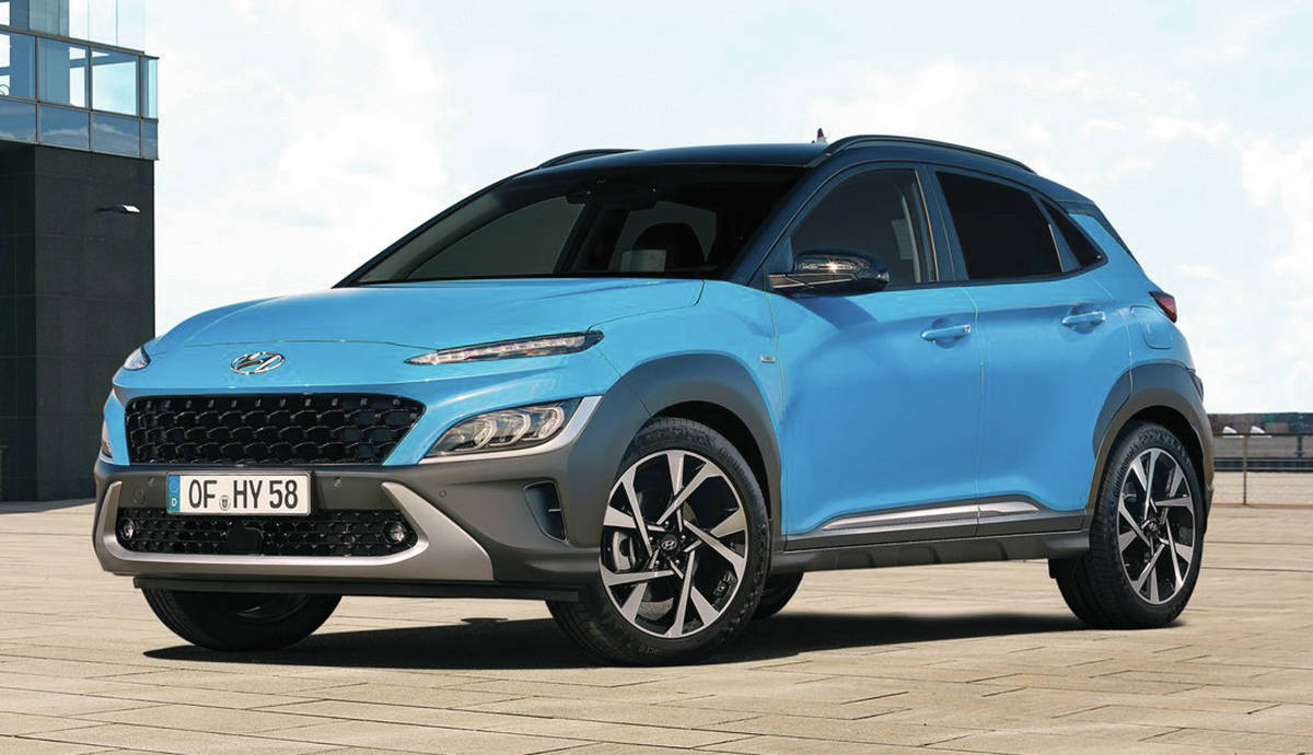 Hyundai will equip the Kona N with a 247-horsepower turbocharged four-cylinder, which should be good for a zero-to-60-mph (96 km/h) time of 5.1 seconds. PHOTO: HYUNDAI