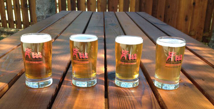 Bad Dog Brewing, outside Sooke, is one of three breweries in the community, now also with a food truck on-site. Photo courtesy Sooke Tourism Association