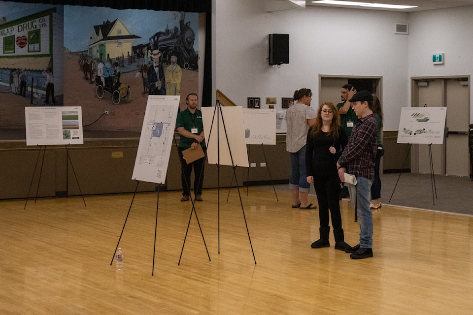 An open house was held Aug. 7 in Stettler for community members to ask questions about the proposed ABO Energy solar project south of town. 