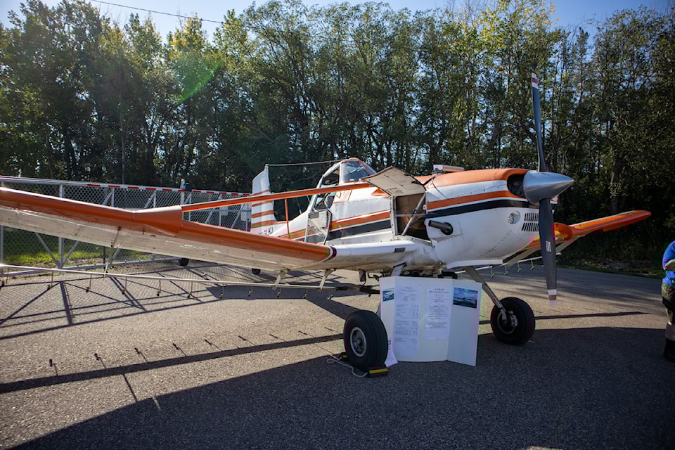 A variety of agricultural aircraft were on display at the annual Stettler Flying Club Fly-in Breakfast on Sept. 2.