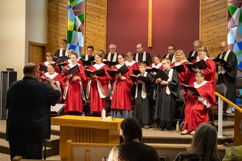 The East Central Community Choir performed multiple shows through the first part of April.