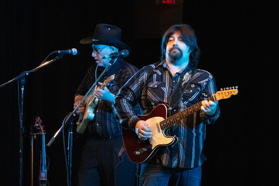 Mountain Music is fronted by lead singer Elton Lammie (right).