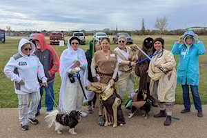 Star Wars-Themed Stettler Hike for Hospice Brings in over $15,000