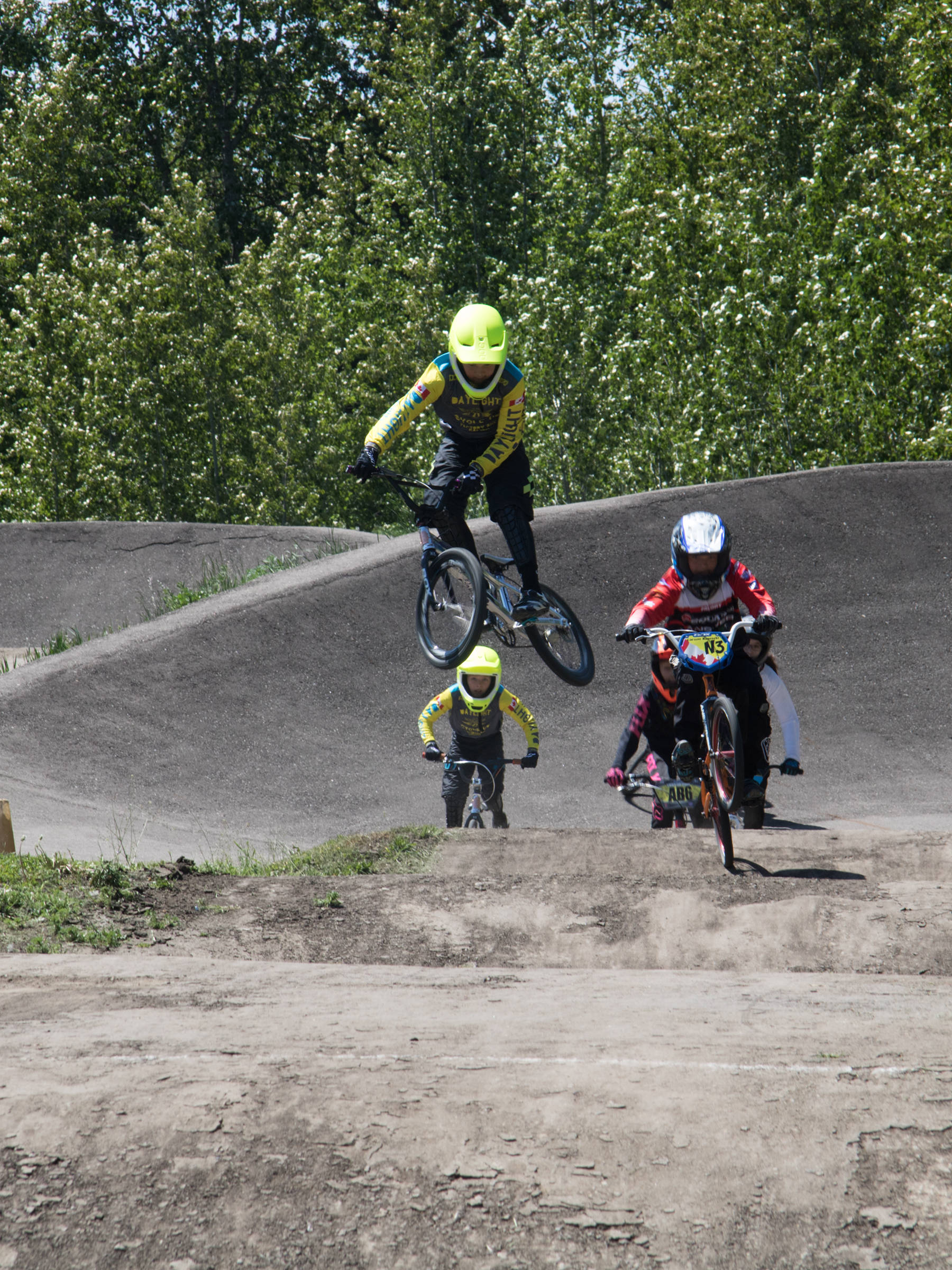 World BMX Day celebrated at Piper Creek Optimist BMX Track The