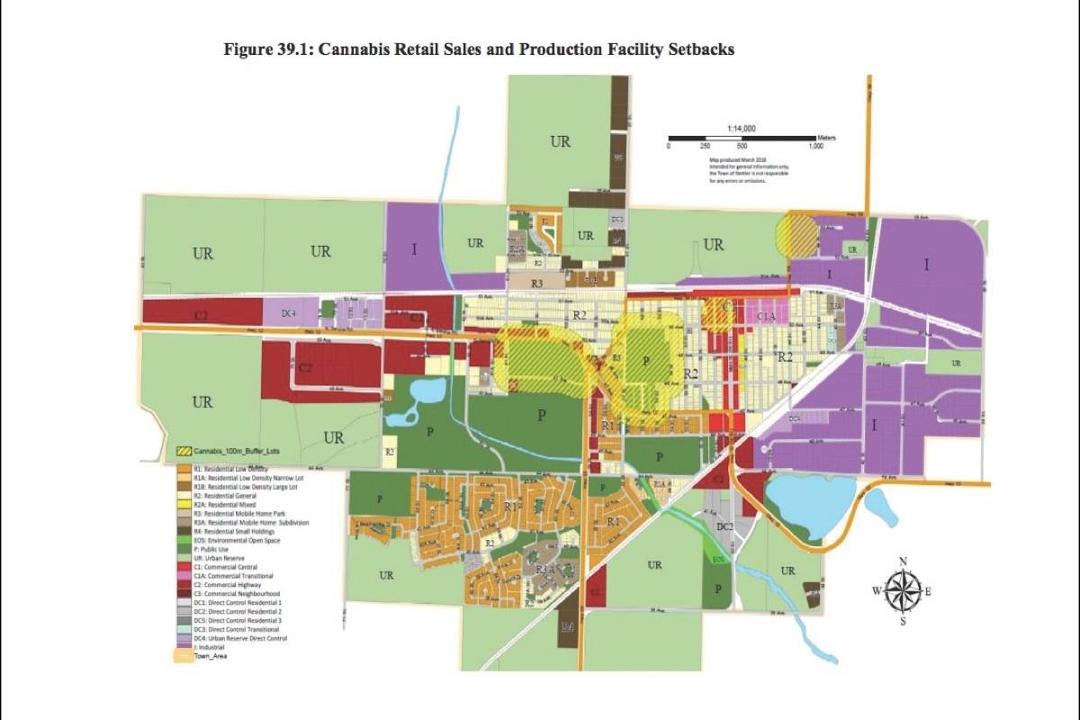 Town of Stettler passes first reading on cannabis bylaws The Stettler