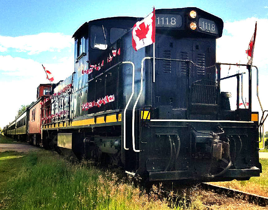 Stettlers Alberta Prairie Railway. (Tim Proven photo)